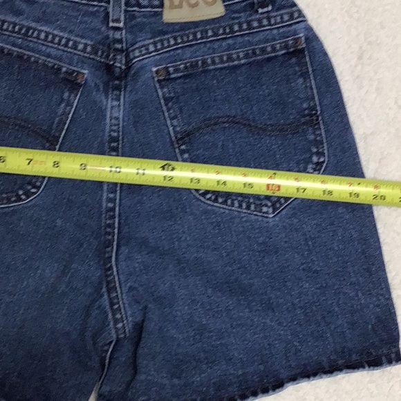 VINTAGE LEE JEAN SHORTS 10M - Picture 5 of 10